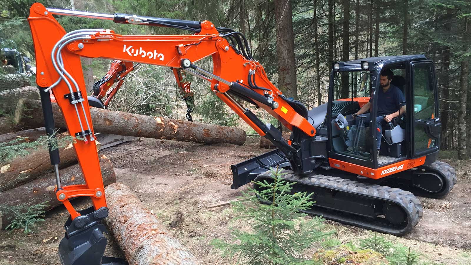 Kubota KX080-4 Mini Ekskavatör