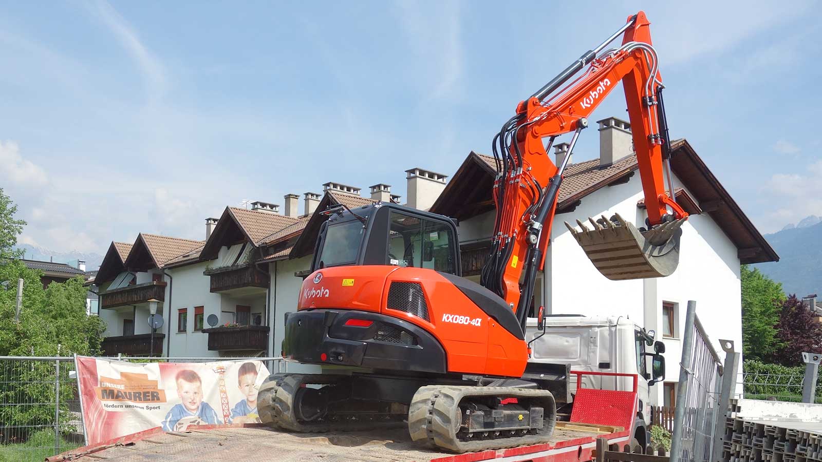 Kubota KX080-4 Mini Ekskavatör